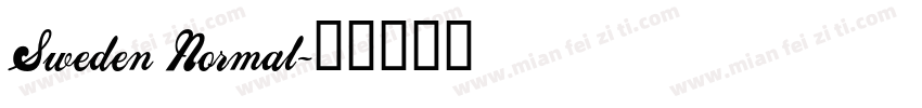 Sweden Normal字体转换
